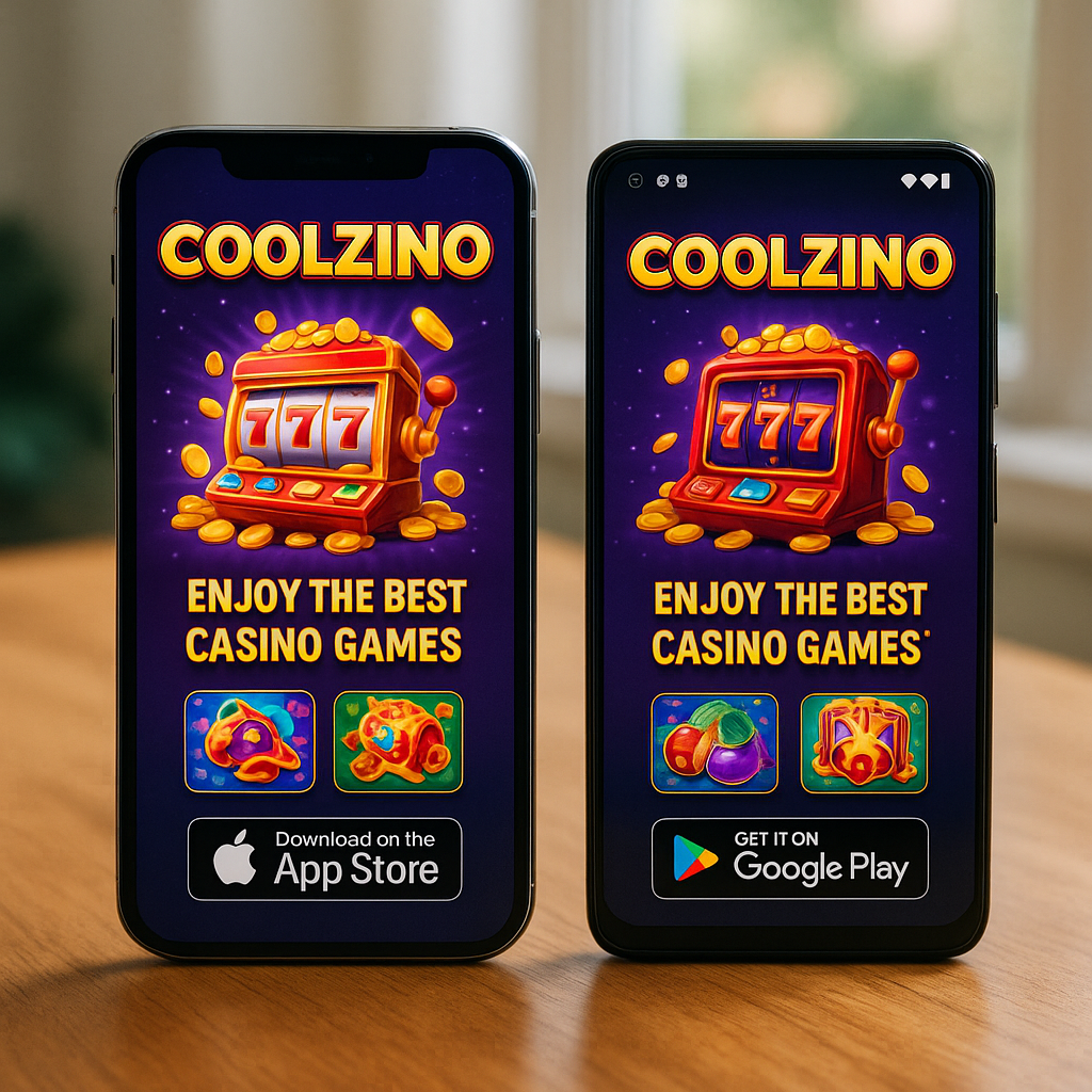 Coolzino - iOS and Android Apps - Mobile Casino Home Screen Access